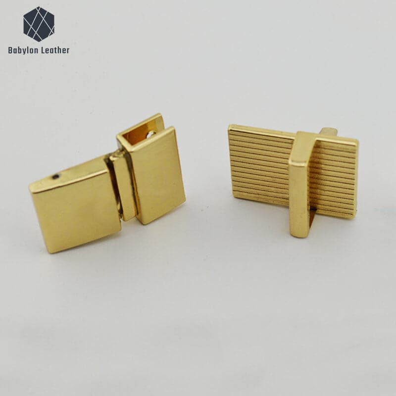 Square Catch Lock Fashion Handbag Lock Press Thumb Lock - Babylon LeatherBabylon LeatherSPTL-014