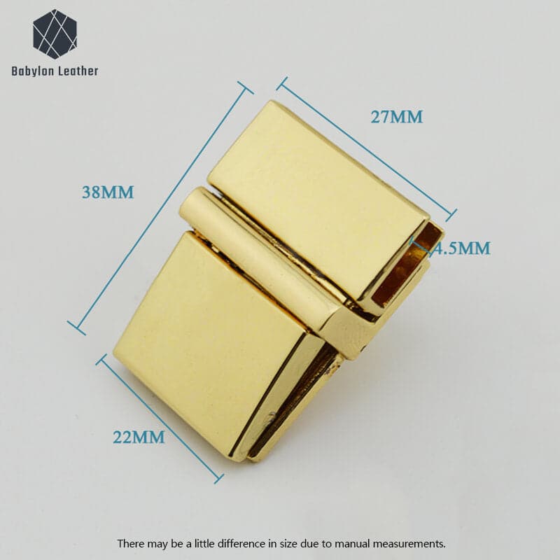 Square Catch Lock Fashion Handbag Lock Press Thumb Lock - Babylon LeatherBabylon LeatherSPTL-014