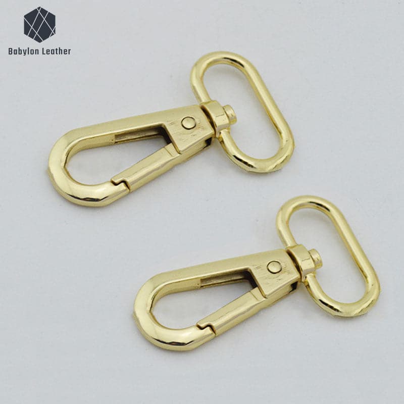 Swivel Clasp Egg Shaped Buckle Lobster Snap Hook 25mm/1"（2 PACK） - Babylon LeatherBabylon LeatherLSH-027