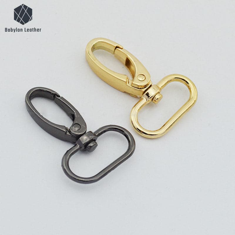 Swivel Egg Shaped Clasp Lobster Snap Hook 25mm/1"（2 PACK） - Babylon LeatherBabylon LeatherLSH-029