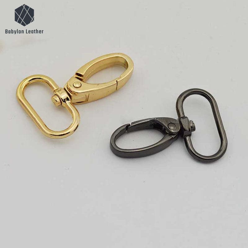 Swivel Egg Shaped Clasp Lobster Snap Hook 25mm/1"（2 PACK） - Babylon LeatherBabylon LeatherLSH-029