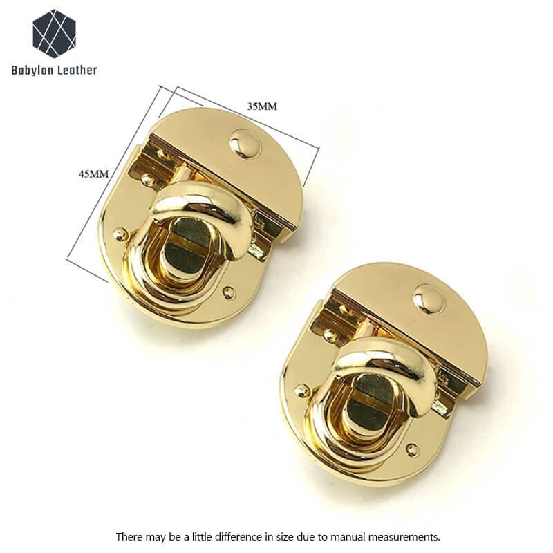 Turn lock Closure Clasp Handbag Lock Twist Lock - Babylon LeatherBabylon LeatherTL-005