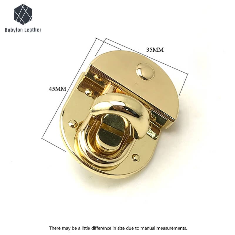 Turn lock Closure Clasp Handbag Lock Twist Lock - Babylon LeatherBabylon LeatherTL-005