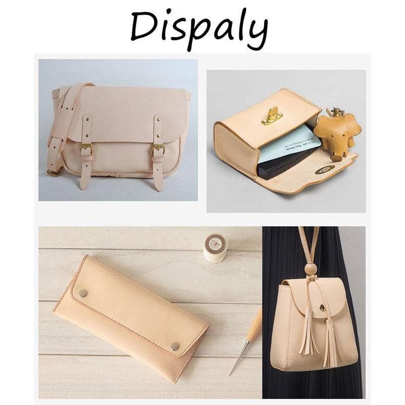 Vegetable Tanned Leather Precut Genuine Leather Natural Veg Tan Cowhide ™ - Babylon LeatherBabylon Leather